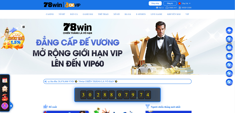 Nhà cái 78Win90 Vip